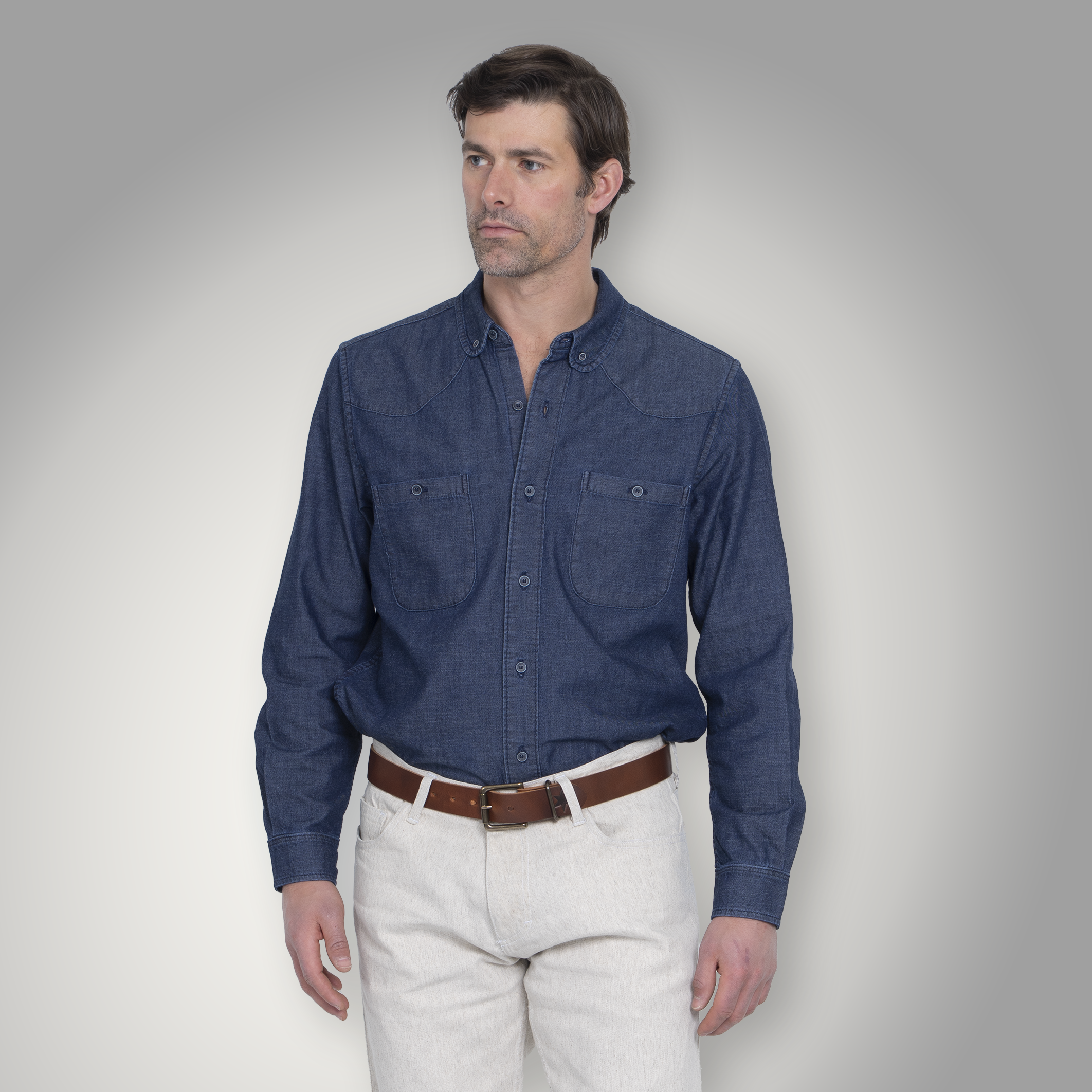 Classic Button Down - Indigo