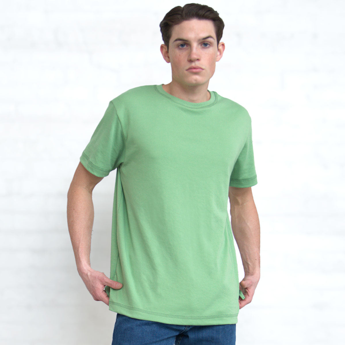 Classic Cotton T - Jade