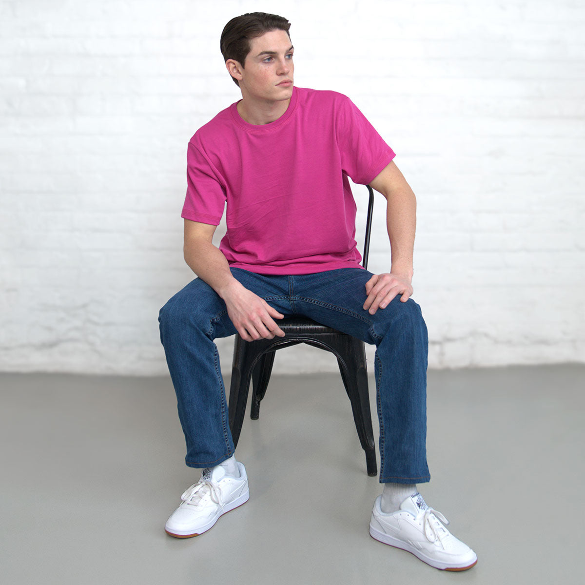 Classic Cotton T - Magenta