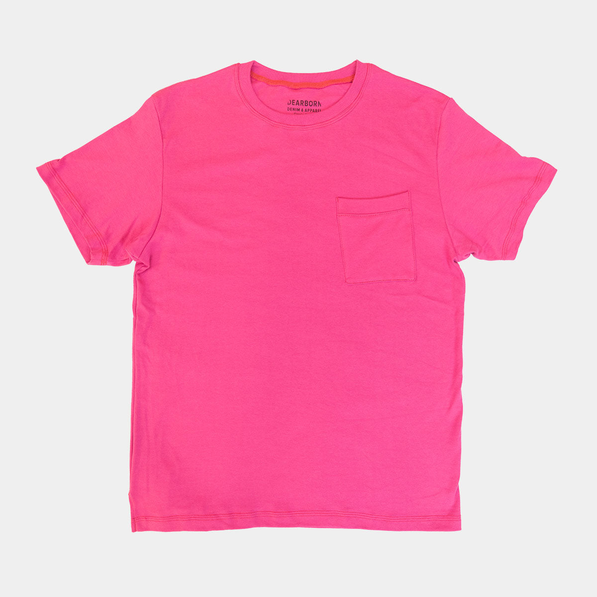 Cotton Pocket T - Magenta